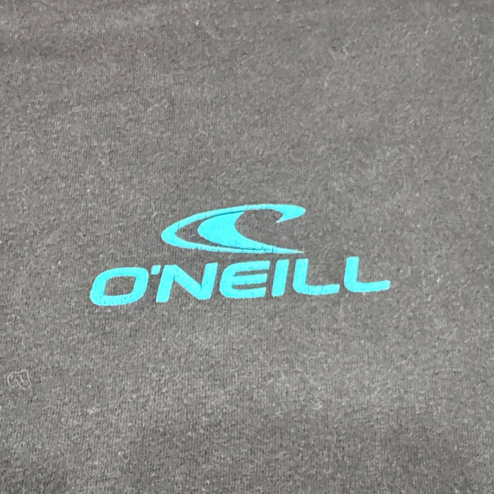 O'Neill Black T-Shirt with Teal Logo - Picture 5 of 7